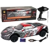 Sports Car R/C 1:8 Gray White