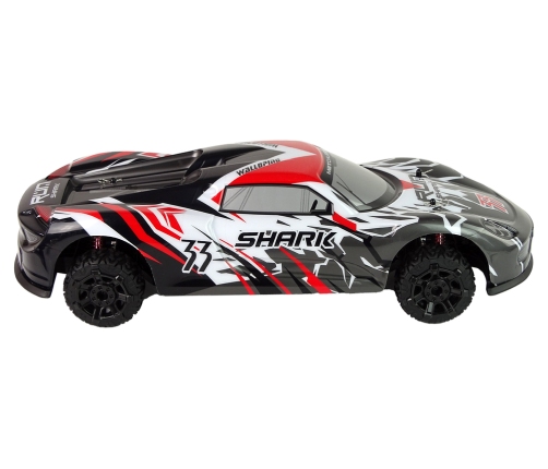 Sports Car R/C 1:8 Gray White