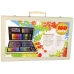 Artistic Painting Set Wooden Suitcase 180 Pieces