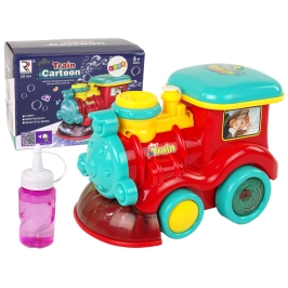 Soap Bubble Locomotive Rides Light Sounds