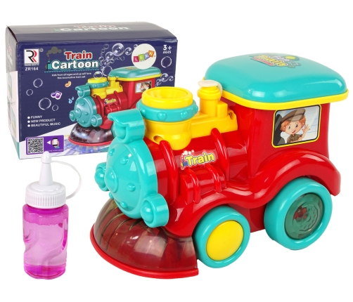 Soap Bubble Locomotive Rides Light Sounds