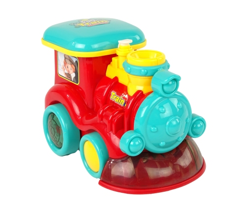 Soap Bubble Locomotive Rides Light Sounds