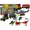 Helicopter Dinosaurs Vehicle Set 6 Colorful Pcs