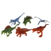 Helicopter Dinosaurs Vehicle Set 6 Colorful Pcs