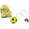 PU Football with Jojo Eraser for Bouncing, 6 cm, Yellow