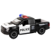 Offroad Vehicle Police Black Opening Door Sound Lights