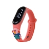 Pink Piggy Touch Screen Watch with Adjustable Band