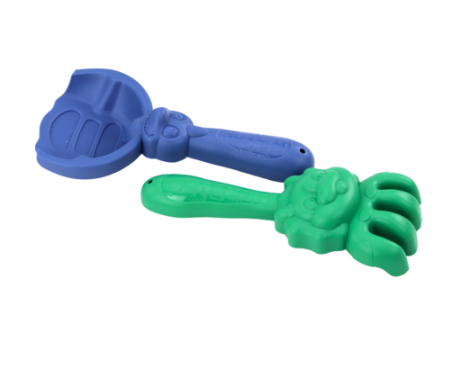 Dinosaurs Sand Set, Bucket, Egg, Rake, Spatula, Molds