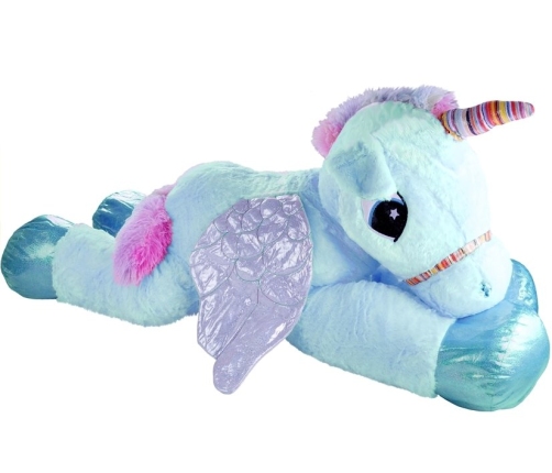 Huge Mascot Unicorn 120 cm Sky-blue