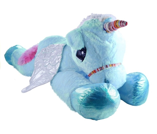 Huge Mascot Unicorn 120 cm Sky-blue