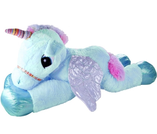 Huge Mascot Unicorn 120 cm Sky-blue