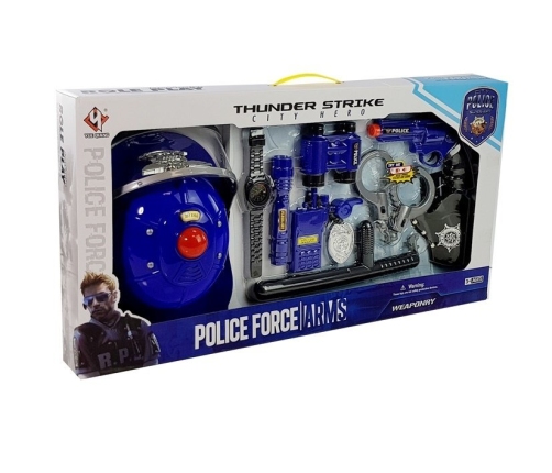 Police Play Set with Weapons Lights and Sounds