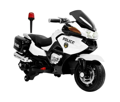 Bērnu elektro motocikls YSA021A White-Black