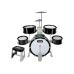 Drums. Musical Set of 5 Drums. Chair. Cymbal