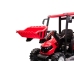 Battery-operated tractor with trailer Hercules Red 24V