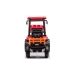 Battery-operated tractor with trailer Hercules Red 24V