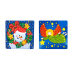 Kit DIY Coloured Mosaic Christmas Glue-On Snowman Angel