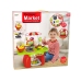 Supermarket Set Shop Basket Scale Groceries