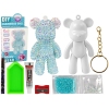 Creative Teddy Bear DIY Diamonds 3D Keyring Set Blue