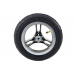 Plastic wheel with rubber tire (inflatable) PRO600 rear