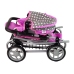 Baby Doll Stroller 2-in-1 Carrier Bag Pink Stars