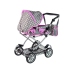 Baby Doll Stroller 2-in-1 Carrier Bag Pink Stars