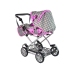 Baby Doll Stroller 2-in-1 Carrier Bag Pink Stars