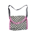 Baby Doll Stroller 2-in-1 Carrier Bag Pink Stars