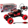 Remote Controlled Terrain Car R/C 1:18 Red.