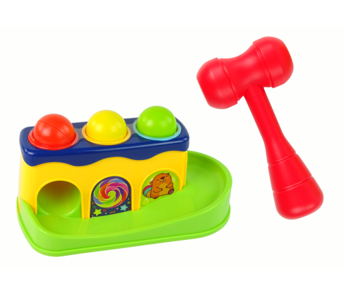 Educational Toy for Hammering Balls Track Hammer