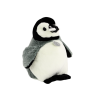 Penguin Mascot Plush Cuddly Plush Gray 25 cm