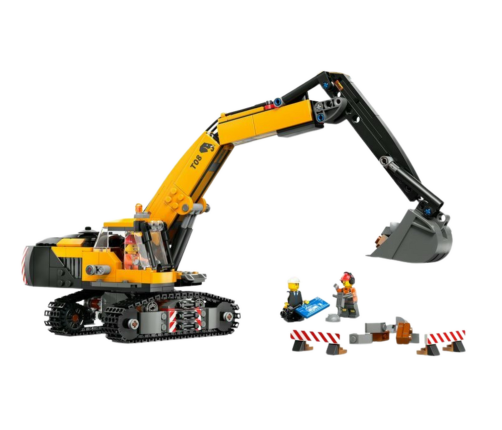 LEGO CITY Bricks Yellow Excavator 633 pcs. LG-60420