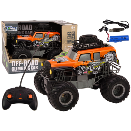 Radiovadāmā mašīna ar pulti Off-Road Orange