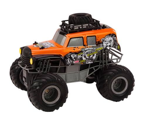 Radiovadāmā mašīna ar pulti Off-Road Orange