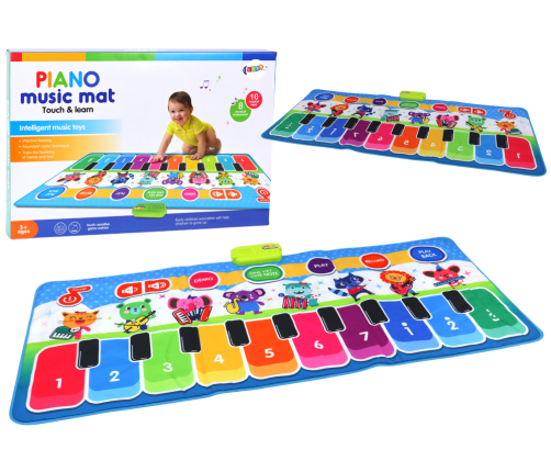 Interactive Educational Musical Mat for Dance, Instruments, Sounds