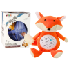 Plush Teddy Bear Sleeping Lights Sounds Night and Day Mode Fox