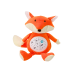 Plush Teddy Bear Sleeping Lights Sounds Night and Day Mode Fox