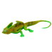 Green Rubber Lizard Figurine