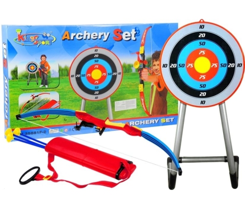 Bow set with Target + Quiver and 3 arrows