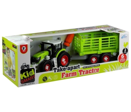 Assembly Tractor with Opened Trailer 43 cm