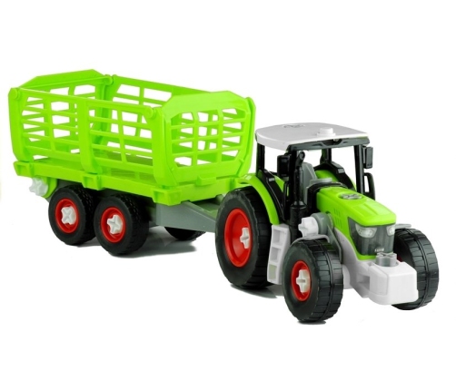 Assembly Tractor with Opened Trailer 43 cm