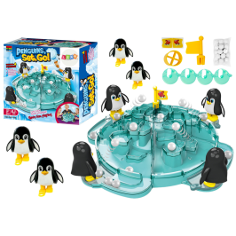 Penguin Football Kick the Ball Iceberg