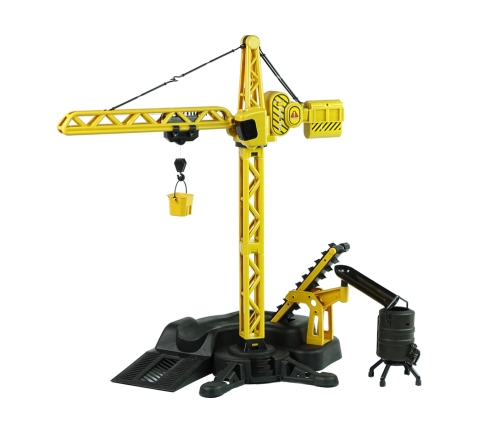 Remote Controlled Crane R/C Construction Machinery Set Concrete Dump Truck