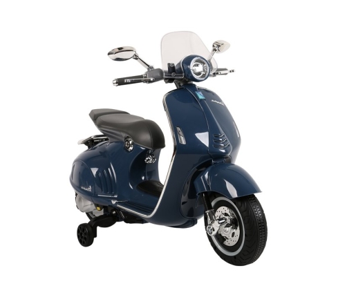 Blue Electric Scooter Vespa GTS 300