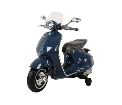 Blue Electric Scooter Vespa GTS 300