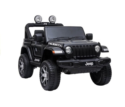 Divvietīgs bērnu elektromobilis Jeep Rubicon Black