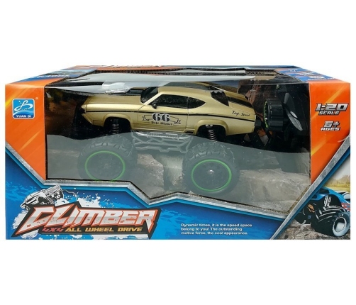 Remote controlled Car Off-road R/C Golden High Wheels