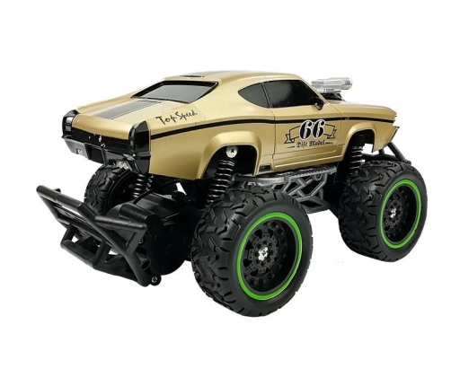 Remote controlled Car Off-road R/C Golden High Wheels