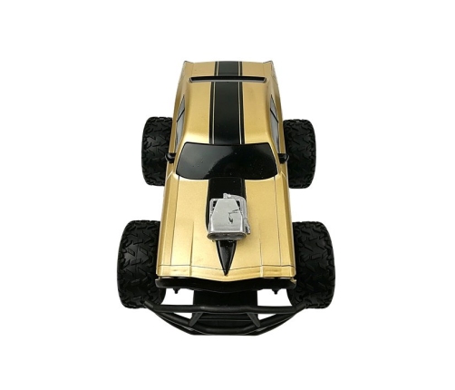 Remote controlled Car Off-road R/C Golden High Wheels