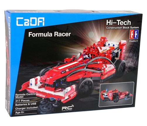 Construction Blocks Sports Car Formula Bolides Racing 317 Pieces CADA